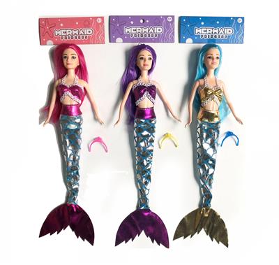 11 INCH FASHION MERMAID BARBIE DOLL / 3 MIXED CLOTHES \/ SOLID BODY - OBL878693