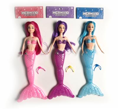 11 INCH FASHION LIGHTING MERMAID BARBIE DOLL / 3 MIXED \/ REAL \/ ELECTRIC PACKAGE - OBL878695