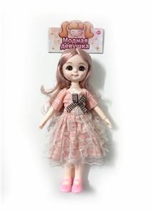12 INCH JOINT FASHION 3D EYE BARBIE DOLL / REAL BODY - OBL878713