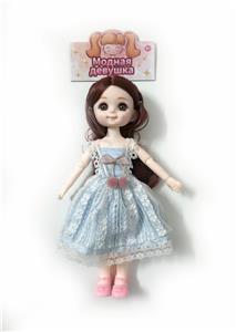 12 INCH JOINT FASHION 3D EYE BARBIE DOLL / REAL BODY - OBL878714