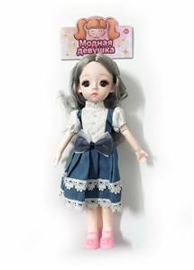 12 INCH JOINT FASHION 3D EYE BARBIE DOLL / REAL BODY - OBL878720