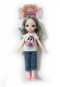 12 INCH JOINT FASHION 3D EYE BARBIE DOLL / REAL BODY - OBL878726