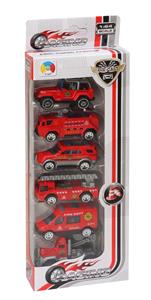 6 FIRE ALLOY CAR E - OBL879592