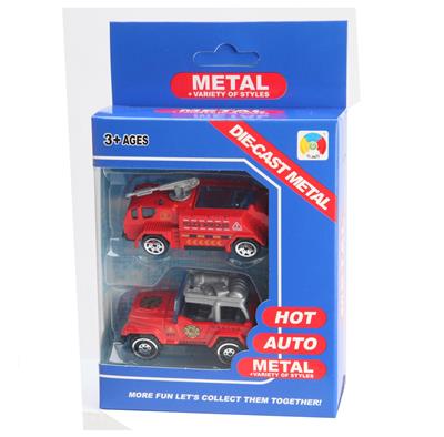 消防合金车+2合金小车 - OBL879626