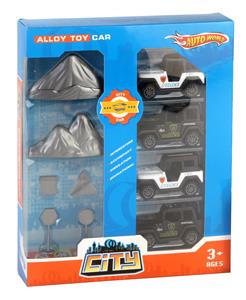 FOUR POLICE AND FOUR POLICE MOUNTAIN ROAD SIGNS - OBL879684