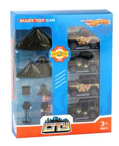 4 MILITARY AND 4 MILITARY MOUNTAIN ROAD SIGNS - OBL879686