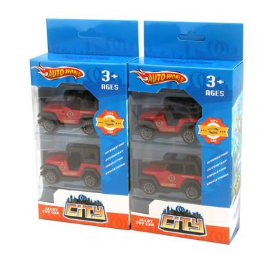 2 ALLOY FIRE FIGHTING RETURN TRUCKS - OBL879689