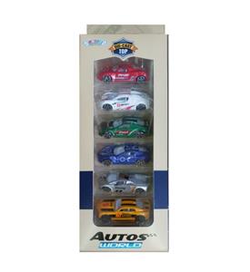 6 SIMULATION ALLOY CARS - OBL879725