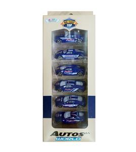 6 SIMULATION POLICE ALLOY CARS - OBL879726