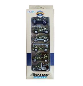 SIX MILITARY GOLD CARS - OBL879732