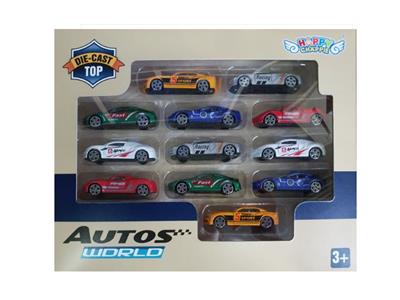 12 SIMULATION ALLOY CARS - OBL879754