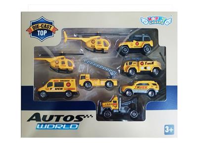 2 ALLOY AIRCRAFT WITH 6 ALLOY ENGINEERING VEHICLES - OBL879762