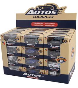 SIX POLICE ALLOY CARS AND ONE ALLOY AIRCRAFT 48PCS - OBL879770