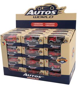 SIX FIRE ALLOY CARS AND ONE ALLOY AIRCRAFT 48PCS - OBL879771