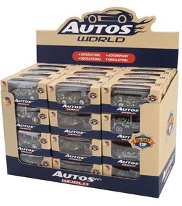 6 MILITARY ALLOY CARS AND 1 ALLOY AIRCRAFT 48PCS - OBL879772