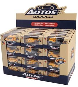 SIX ENGINEERING ALLOY CARS AND ONE ALLOY AIRCRAFT 48PCS - OBL879773