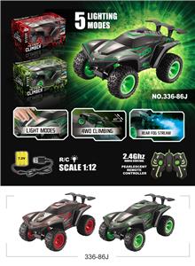24G FOUR-WAY CLIMBING CAR WITH LIGHT SPRAY - OBL879778