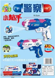 THE POLICE GUNMAN SOUNDED A LIGHT GUN - OBL880052
