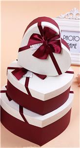 Bow heart white box - OBL880209