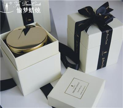 WHITE CANDLE BOX - OBL880217