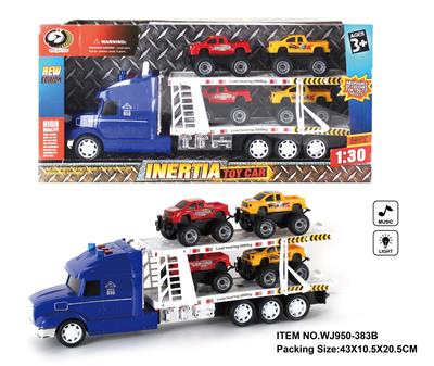 INERTIA TRACTOR TOWING 4 BEACH BIKES - OBL880487
