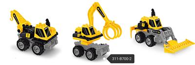 THREE ENGINEERING VEHICLES - OBL880566