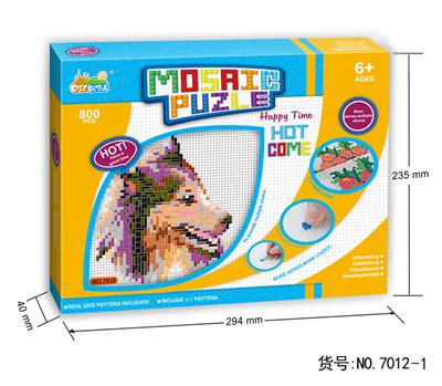 MOSAIC OF COLLIE - OBL880628