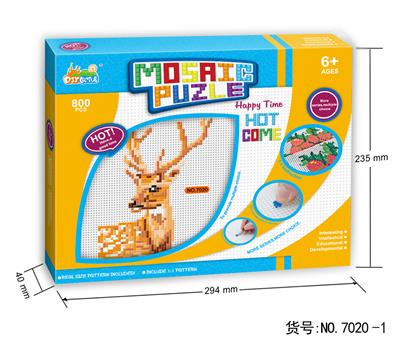 SIKA DEER MOSAIC - OBL880636