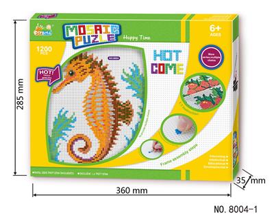 SEA HORSE MOSAIC - OBL880651