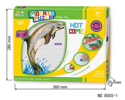 DOLPHIN MOSAIC - OBL880652