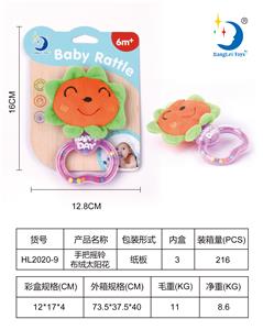 手把摇铃布绒太阳花 - OBL880787