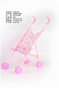 铁制婴儿推车粉红 - OBL881007