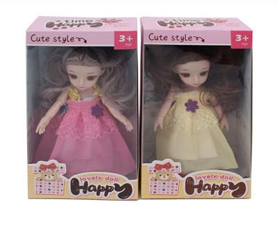 TWO 6-INCH JOINT DOLLS - OBL881477