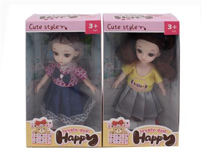 TWO 6-INCH JOINT DOLLS - OBL881479