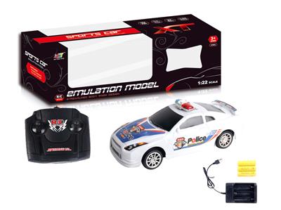 4-WAY REMOTE CONTROL POLICE CAR - OBL881645