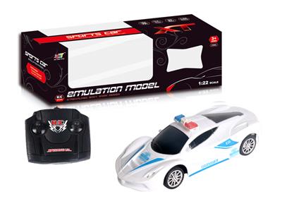 4-WAY REMOTE CONTROL FERRARI POLICE CAR - OBL881678