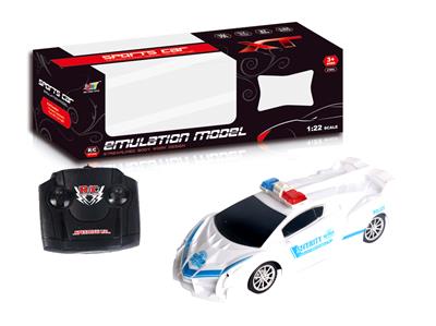 4-WAY REMOTE CONTROL LAMBORGHINI POLICE CAR - OBL881682