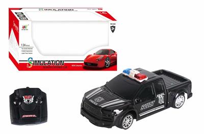 4-WAY REMOTE CONTROL POLICE CAR - OBL881721
