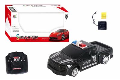 4-WAY REMOTE CONTROL POLICE CAR - OBL881722