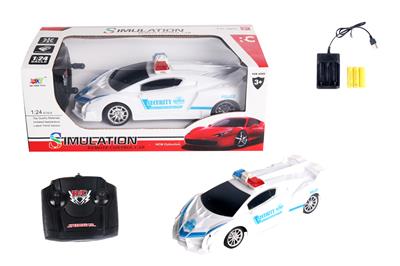 4通遥控兰博基尼警车 - OBL881744