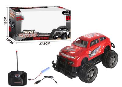 4-CHANNEL REMOTE CONTROL OFF ROAD VEHICLE - OBL881783