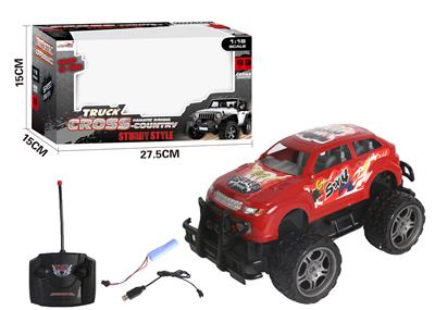 4 LAND ROVER REMOTE CONTROL OFF-ROAD VEHICLE - OBL881784