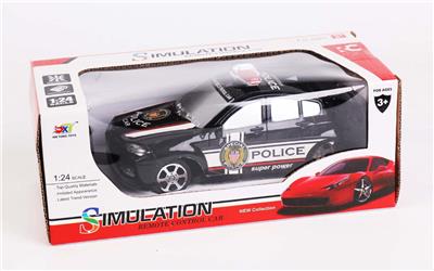 2 REMOTE-CONTROLLED POLICE CAR - OBL881806