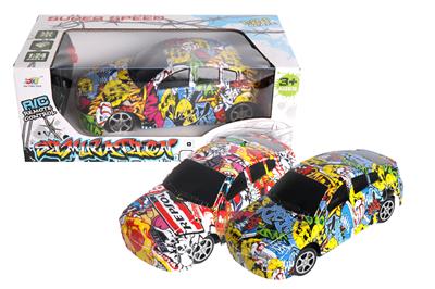 2 PASS REMOTE CONTROL GRAFFITI BMW RACING - OBL881812