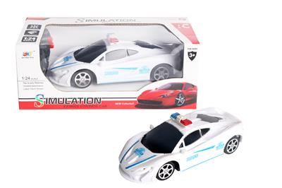 2-WAY SIMULATION MCLAREN REMOTE CONTROL POLICE CAR - OBL881814