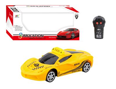 2-WAY SIMULATION OF FERRARI REMOTE CONTROL TAXI - OBL881826