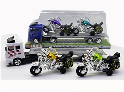 INERTIA TRACTOR ON-BOARD RETURN ELECTROPLATED HARLEY MOTORCYCLE - OBL881917