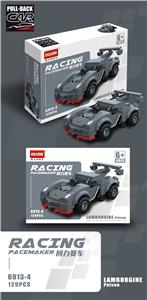 BUILDING BLOCK HUILI RACING CAR - OBL882008