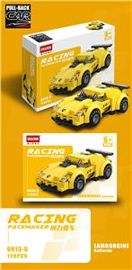 BUILDING BLOCK HUILI RACING CAR - OBL882010