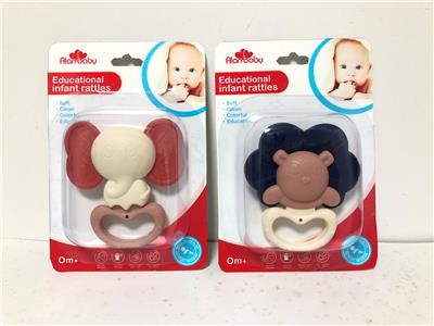 欧美色吸板摇铃（两款混装） - OBL882026